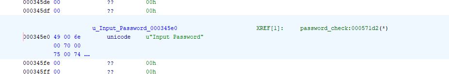 cross reference in ghidra